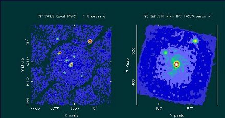 Immagine in raggi X del quasar 3C 390